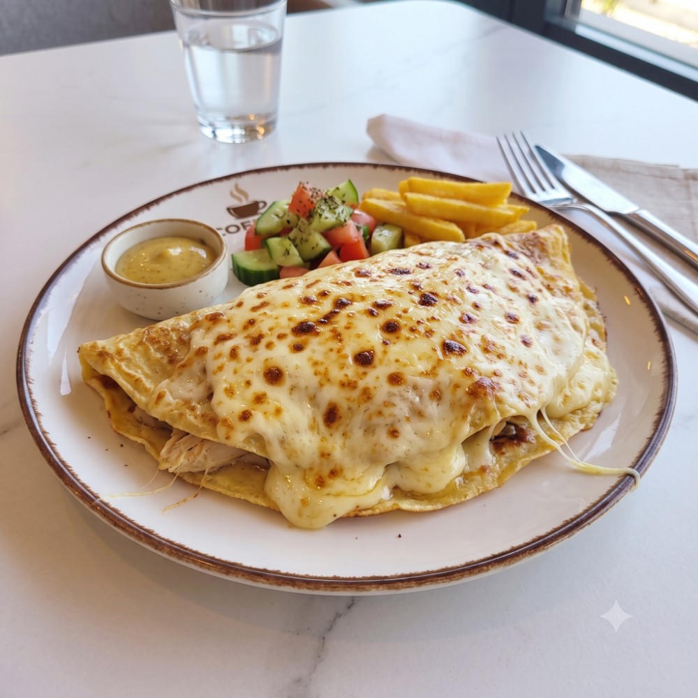 Tavuklu Krep